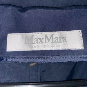 MaxMara Navy blue raincoat